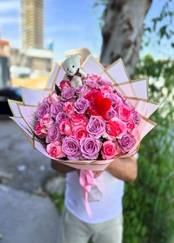 Alaybey renkli güller