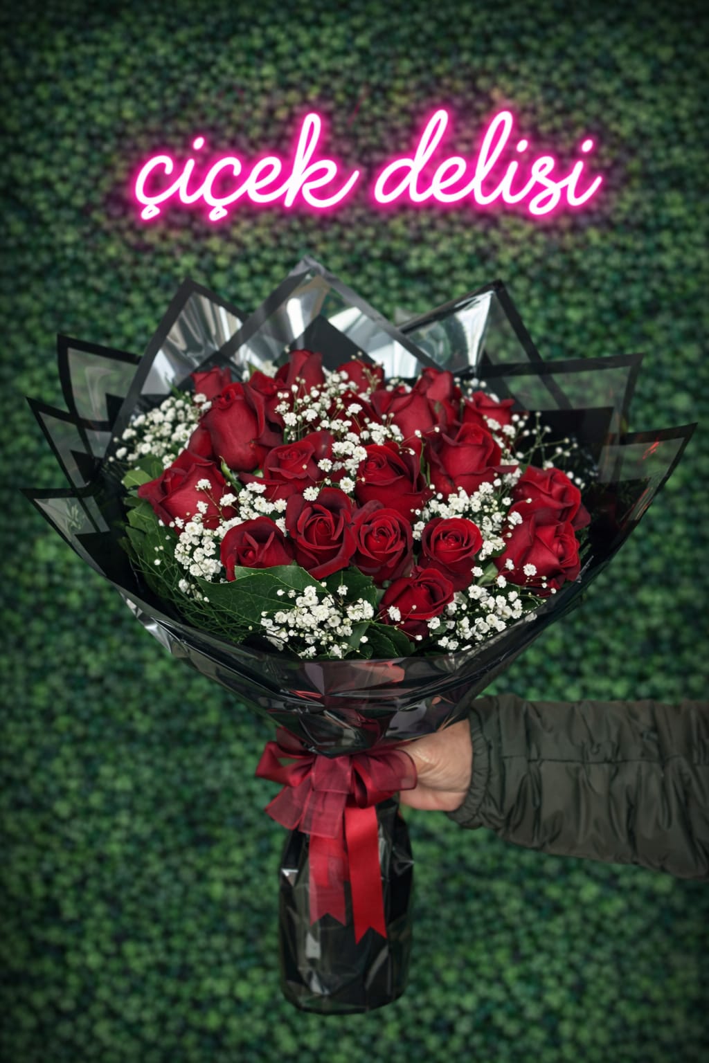 20 li K�rm�z� G�l Buketi